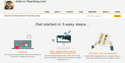 Jobs-in-Teaching.com - Jobsite for Teachers - Click here to visit website